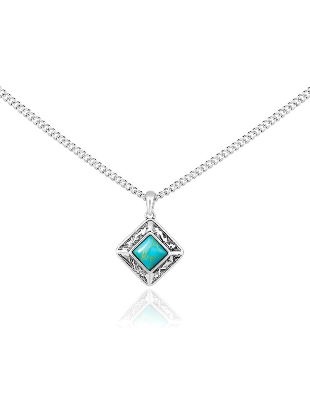 Turquoise Western Necklace for Women | Boho Chic Jewelry, Statement Piece